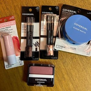 CoverGirl makeup bundle, eyebrow, bronzer and more!